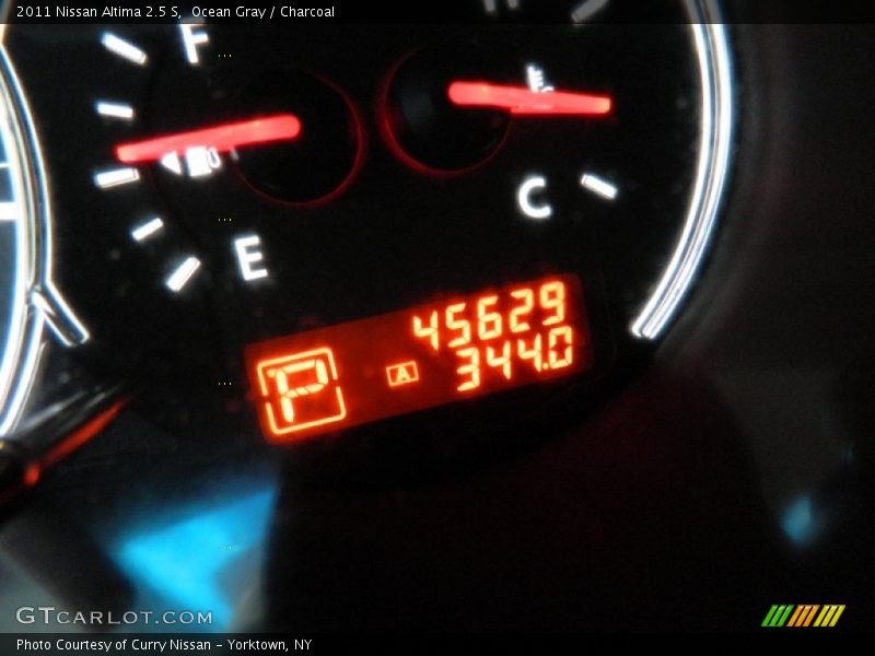 Ocean Gray / Charcoal 2011 Nissan Altima 2.5 S