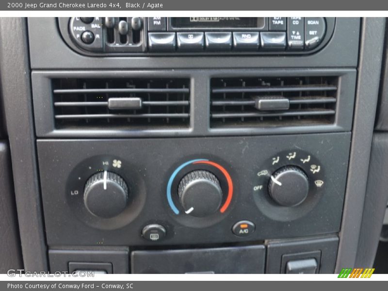 Controls of 2000 Grand Cherokee Laredo 4x4
