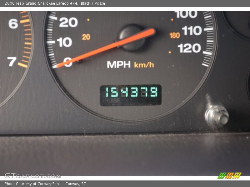 Black / Agate 2000 Jeep Grand Cherokee Laredo 4x4