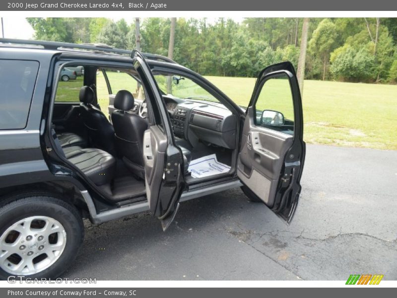 Black / Agate 2000 Jeep Grand Cherokee Laredo 4x4