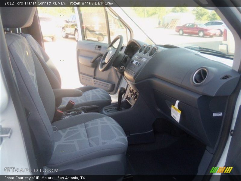 Frozen White / Dark Grey 2012 Ford Transit Connect XL Van