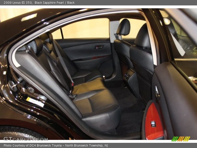 Black Sapphire Pearl / Black 2009 Lexus ES 350