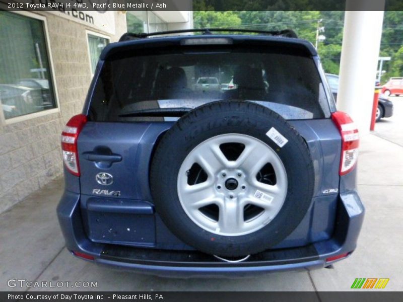 Pacific Blue Metallic / Ash 2012 Toyota RAV4 I4 4WD