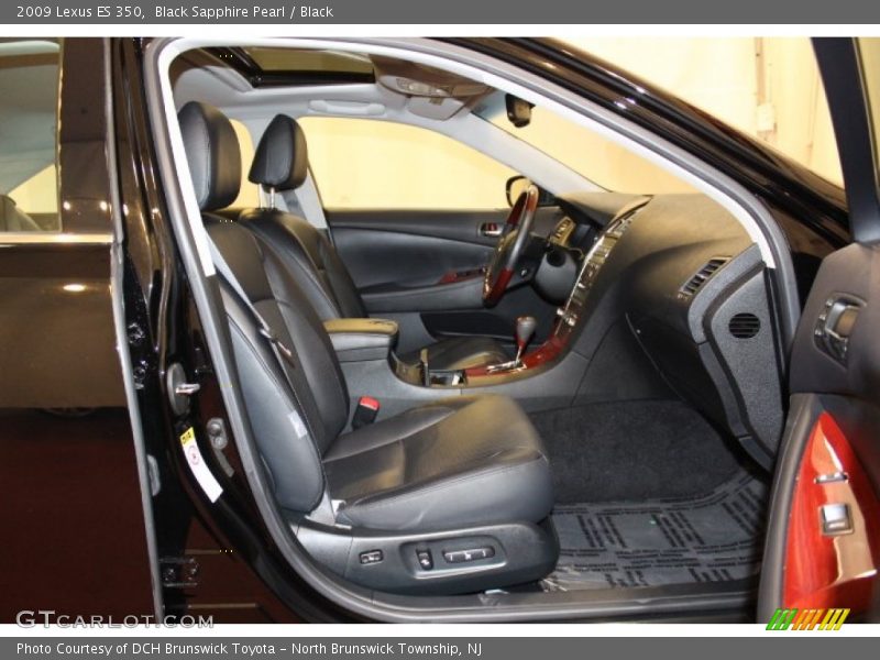 Black Sapphire Pearl / Black 2009 Lexus ES 350