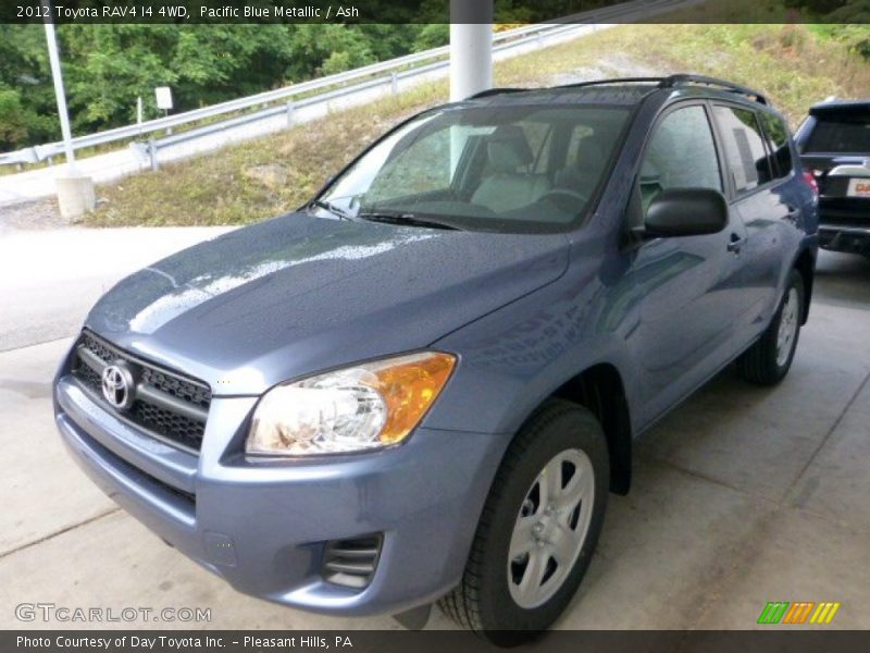 Pacific Blue Metallic / Ash 2012 Toyota RAV4 I4 4WD