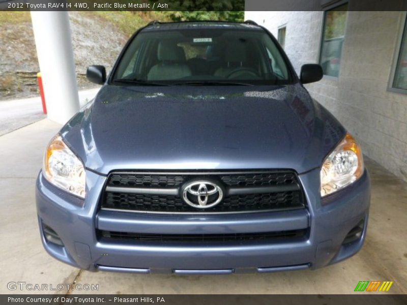 Pacific Blue Metallic / Ash 2012 Toyota RAV4 I4 4WD