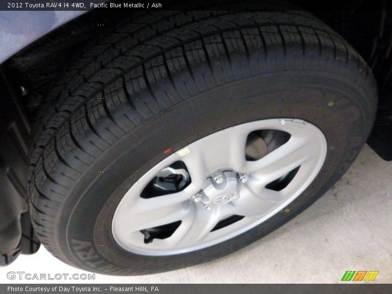 Pacific Blue Metallic / Ash 2012 Toyota RAV4 I4 4WD