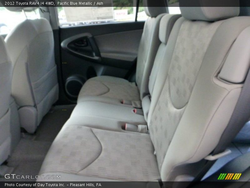 Pacific Blue Metallic / Ash 2012 Toyota RAV4 I4 4WD