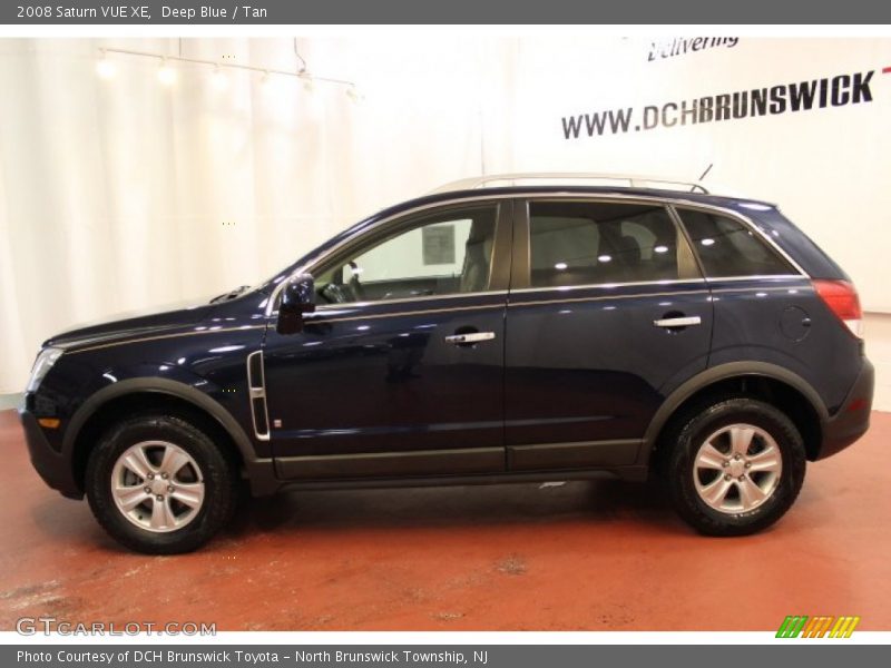 Deep Blue / Tan 2008 Saturn VUE XE
