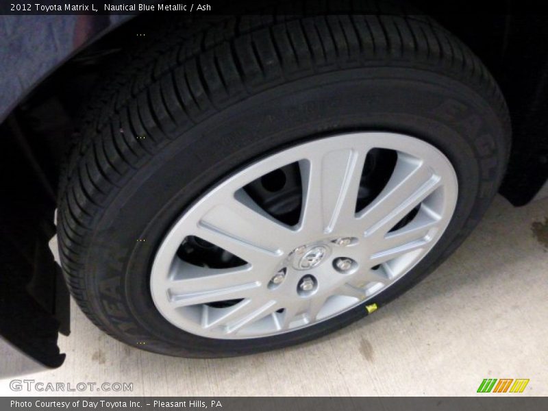 Nautical Blue Metallic / Ash 2012 Toyota Matrix L