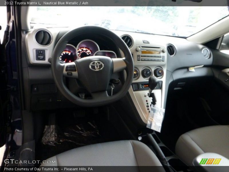 Nautical Blue Metallic / Ash 2012 Toyota Matrix L