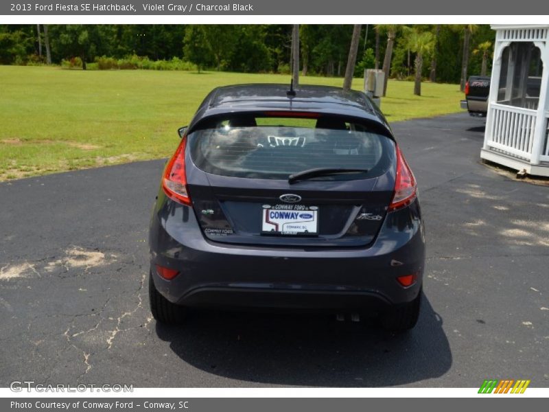 Violet Gray / Charcoal Black 2013 Ford Fiesta SE Hatchback