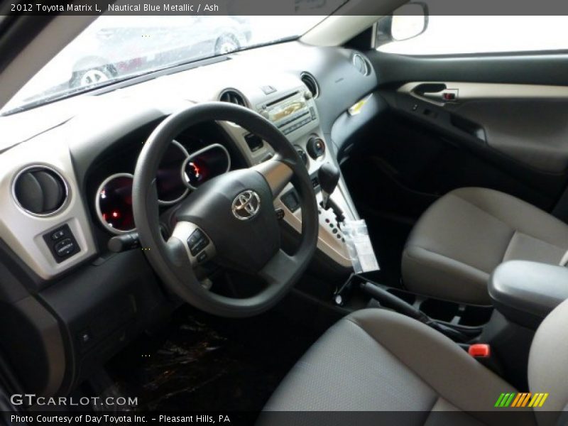 Nautical Blue Metallic / Ash 2012 Toyota Matrix L