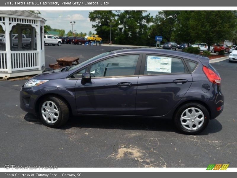  2013 Fiesta SE Hatchback Violet Gray