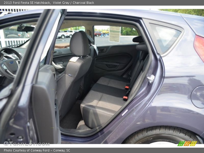 Rear Seat of 2013 Fiesta SE Hatchback