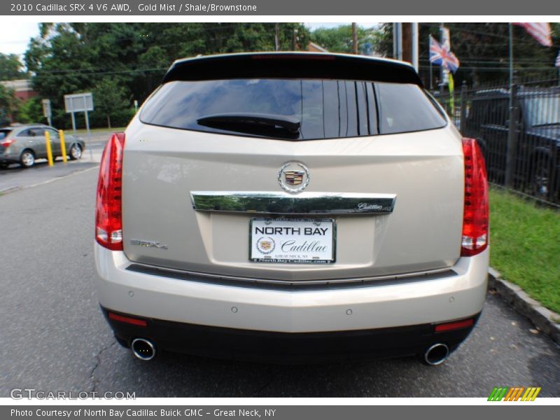 Gold Mist / Shale/Brownstone 2010 Cadillac SRX 4 V6 AWD