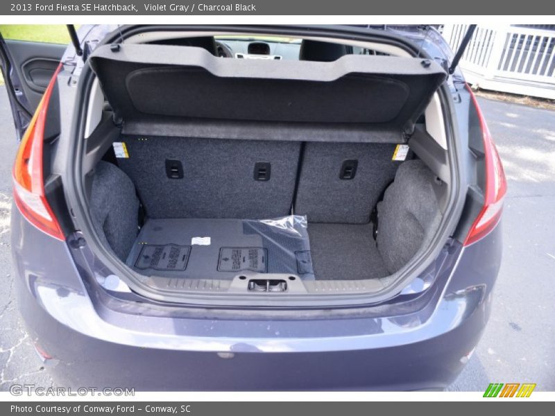  2013 Fiesta SE Hatchback Trunk