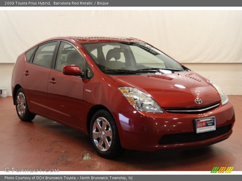 Barcelona Red Metallic / Bisque 2009 Toyota Prius Hybrid