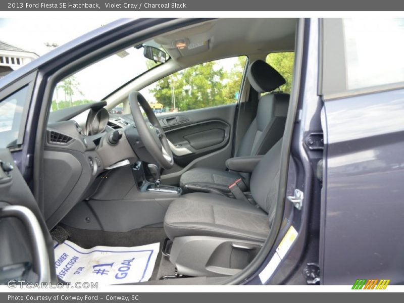 Violet Gray / Charcoal Black 2013 Ford Fiesta SE Hatchback
