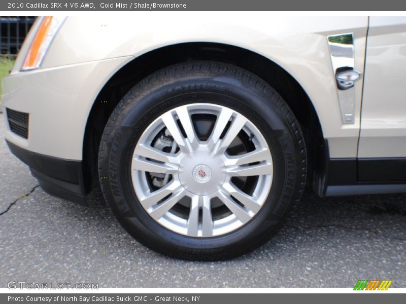 Gold Mist / Shale/Brownstone 2010 Cadillac SRX 4 V6 AWD