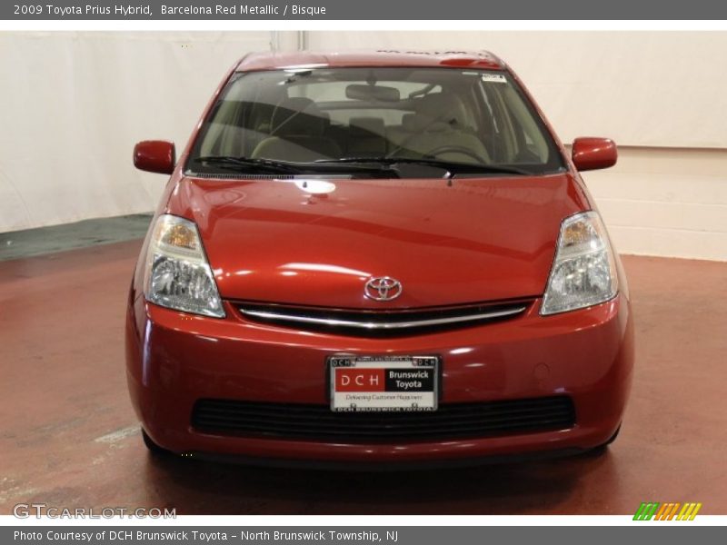 Barcelona Red Metallic / Bisque 2009 Toyota Prius Hybrid