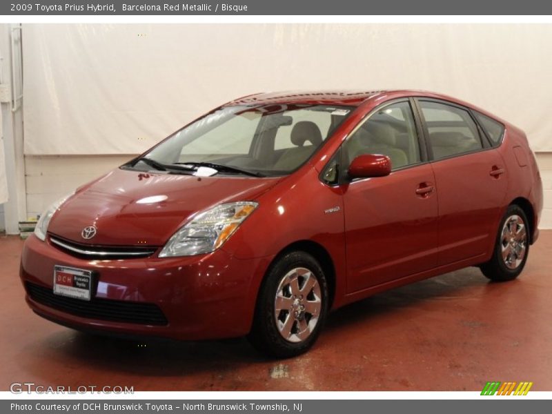 Barcelona Red Metallic / Bisque 2009 Toyota Prius Hybrid