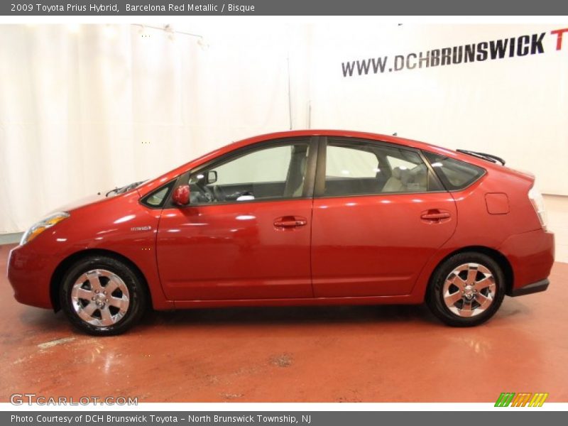 Barcelona Red Metallic / Bisque 2009 Toyota Prius Hybrid