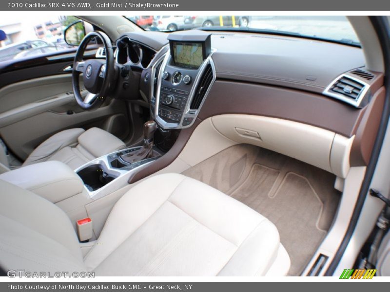 Gold Mist / Shale/Brownstone 2010 Cadillac SRX 4 V6 AWD