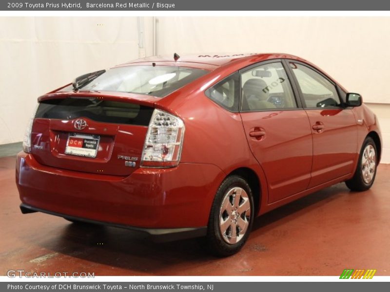 Barcelona Red Metallic / Bisque 2009 Toyota Prius Hybrid