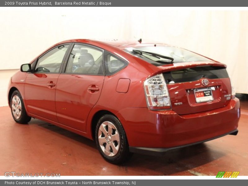 Barcelona Red Metallic / Bisque 2009 Toyota Prius Hybrid