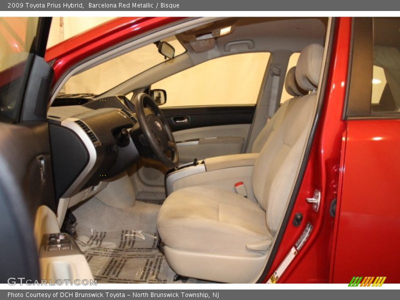 Barcelona Red Metallic / Bisque 2009 Toyota Prius Hybrid