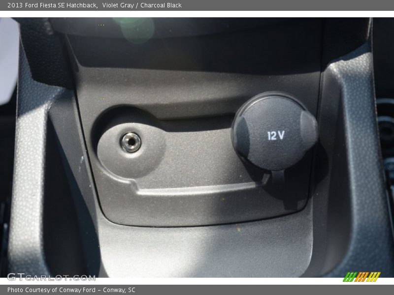 Violet Gray / Charcoal Black 2013 Ford Fiesta SE Hatchback