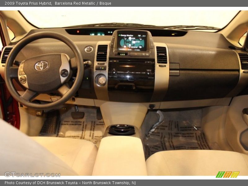 Barcelona Red Metallic / Bisque 2009 Toyota Prius Hybrid
