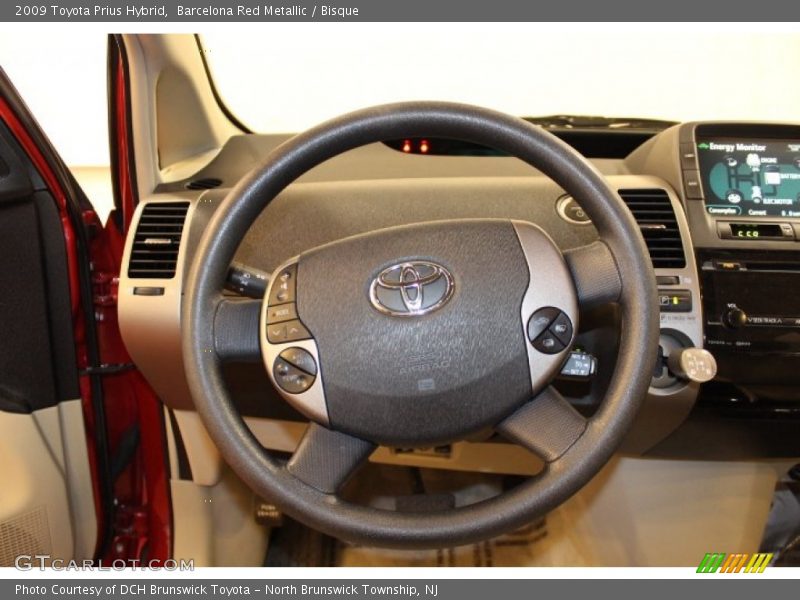 Barcelona Red Metallic / Bisque 2009 Toyota Prius Hybrid