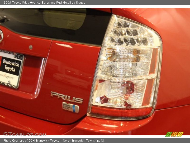 Barcelona Red Metallic / Bisque 2009 Toyota Prius Hybrid