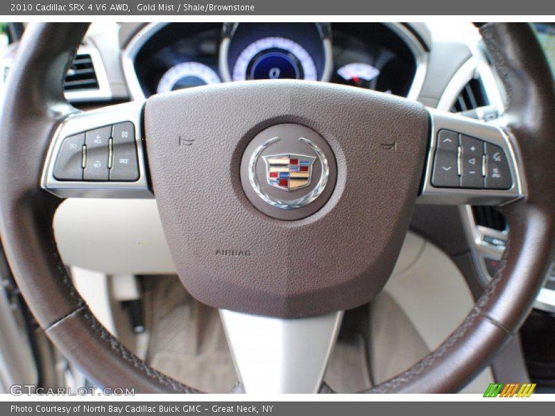 Gold Mist / Shale/Brownstone 2010 Cadillac SRX 4 V6 AWD