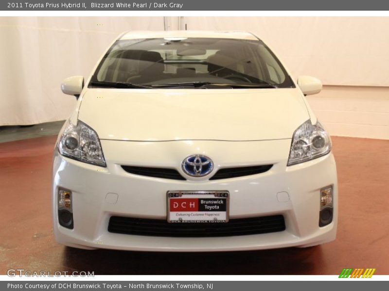 Blizzard White Pearl / Dark Gray 2011 Toyota Prius Hybrid II
