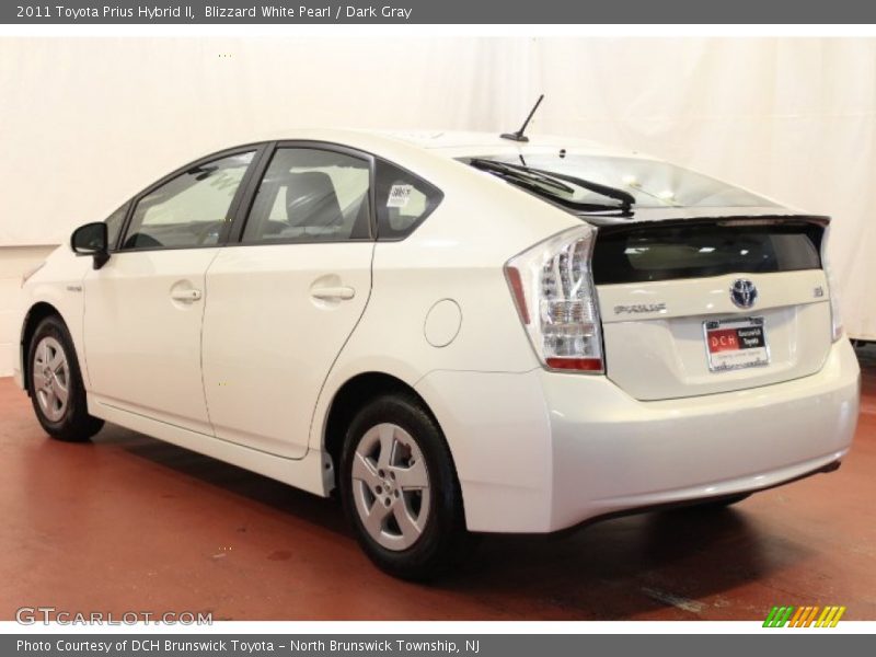 Blizzard White Pearl / Dark Gray 2011 Toyota Prius Hybrid II