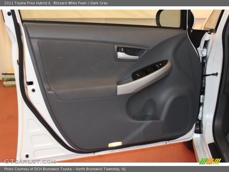 Blizzard White Pearl / Dark Gray 2011 Toyota Prius Hybrid II
