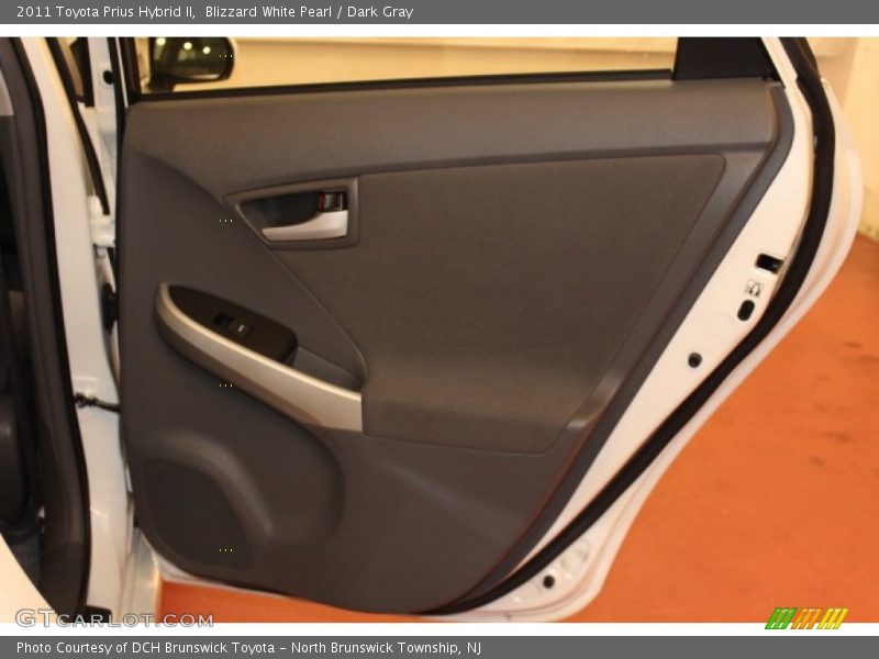 Blizzard White Pearl / Dark Gray 2011 Toyota Prius Hybrid II