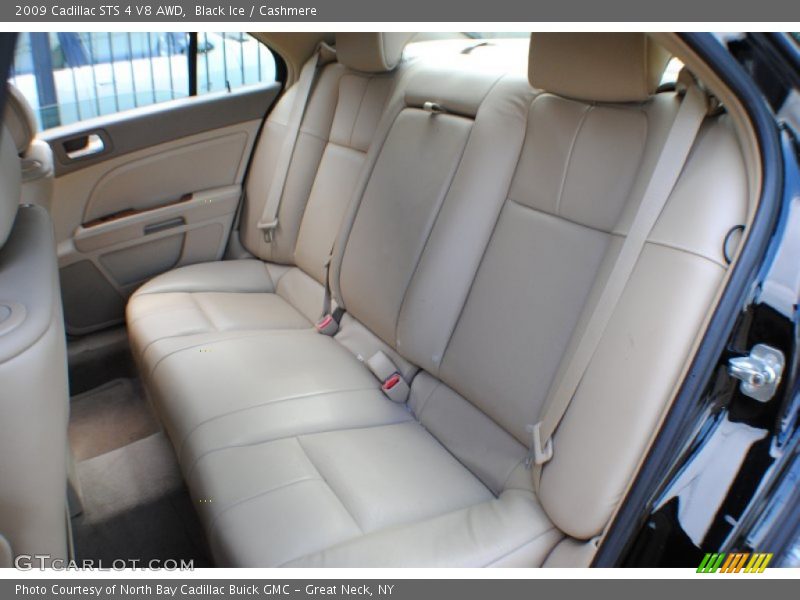 Rear Seat of 2009 STS 4 V8 AWD