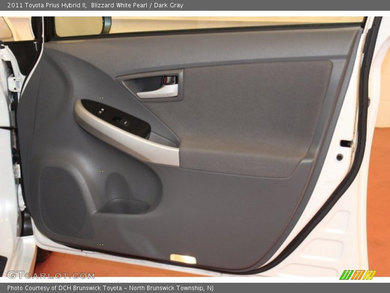 Blizzard White Pearl / Dark Gray 2011 Toyota Prius Hybrid II