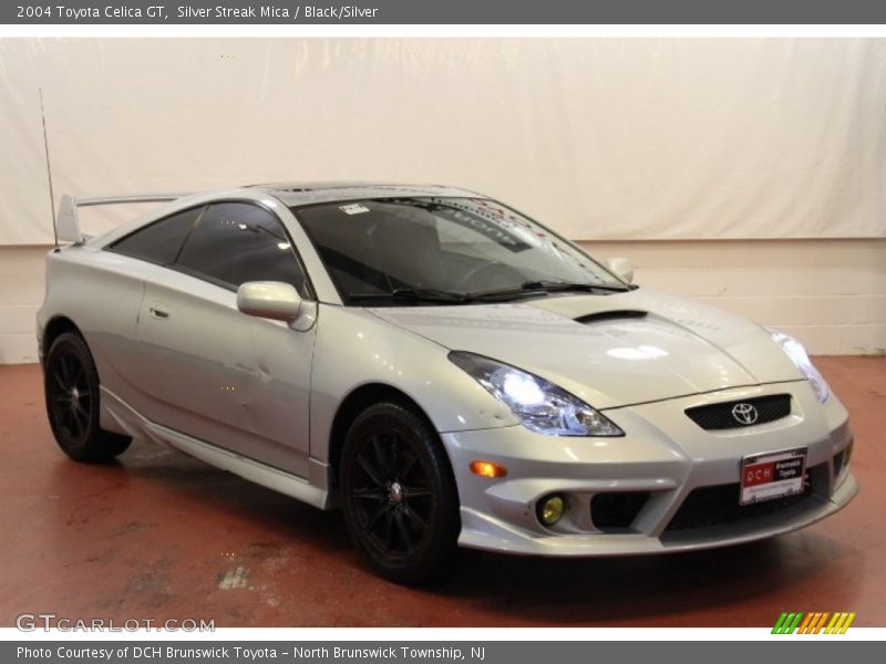 Silver Streak Mica / Black/Silver 2004 Toyota Celica GT