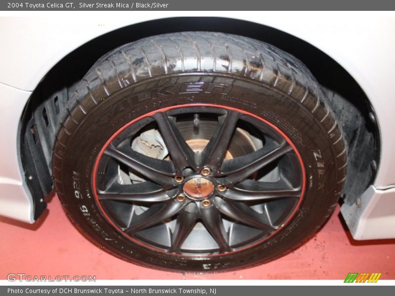 Silver Streak Mica / Black/Silver 2004 Toyota Celica GT