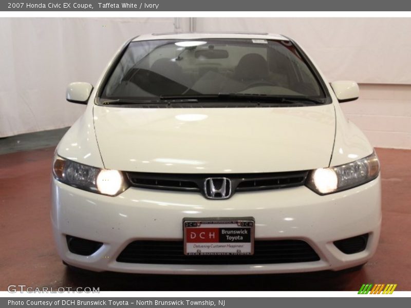 Taffeta White / Ivory 2007 Honda Civic EX Coupe