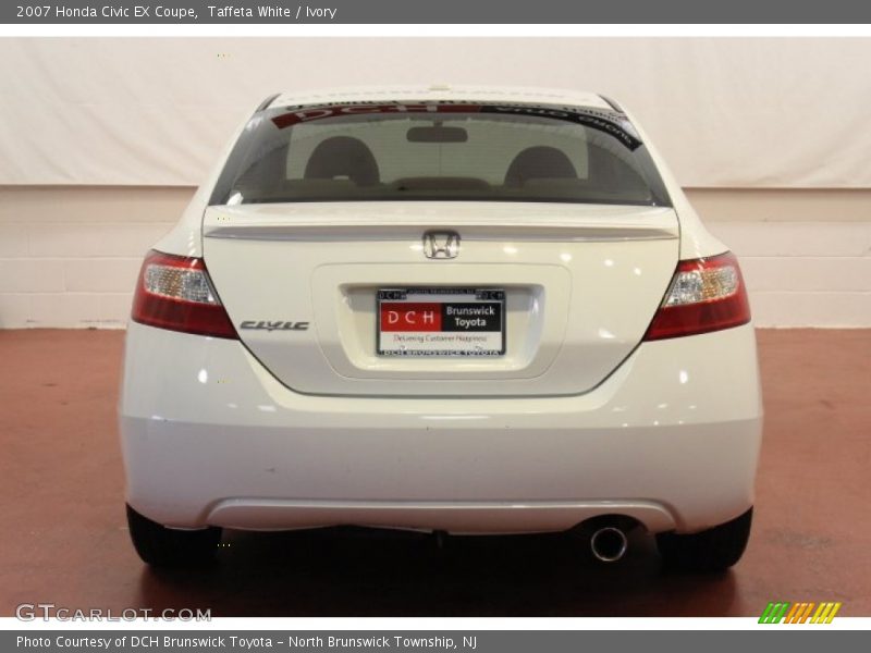 Taffeta White / Ivory 2007 Honda Civic EX Coupe