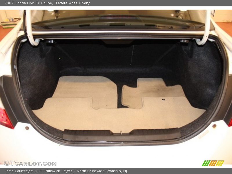 Taffeta White / Ivory 2007 Honda Civic EX Coupe