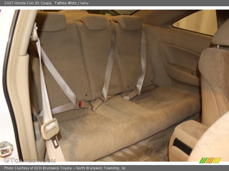 Taffeta White / Ivory 2007 Honda Civic EX Coupe