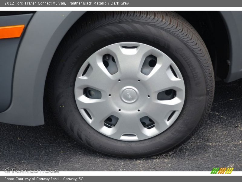 Panther Black Metallic / Dark Grey 2012 Ford Transit Connect XL Van