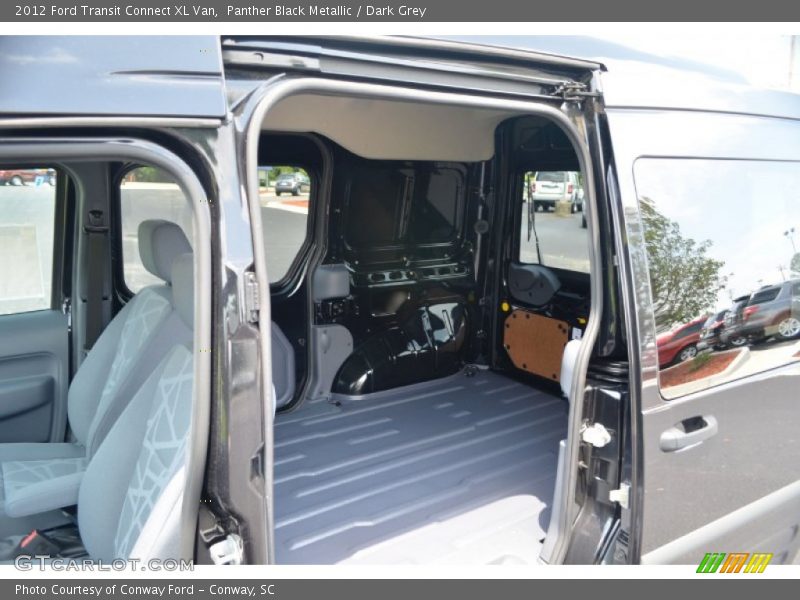 Panther Black Metallic / Dark Grey 2012 Ford Transit Connect XL Van